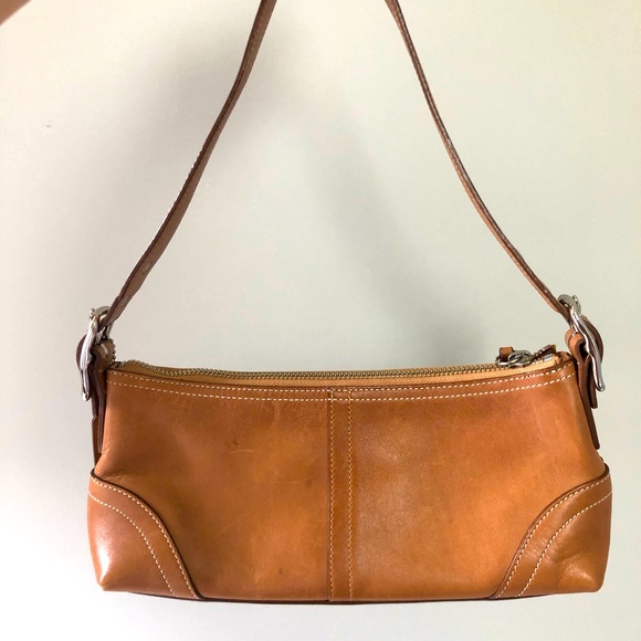 Coach Handbags - Coach Leather Mini Shoulder Bag